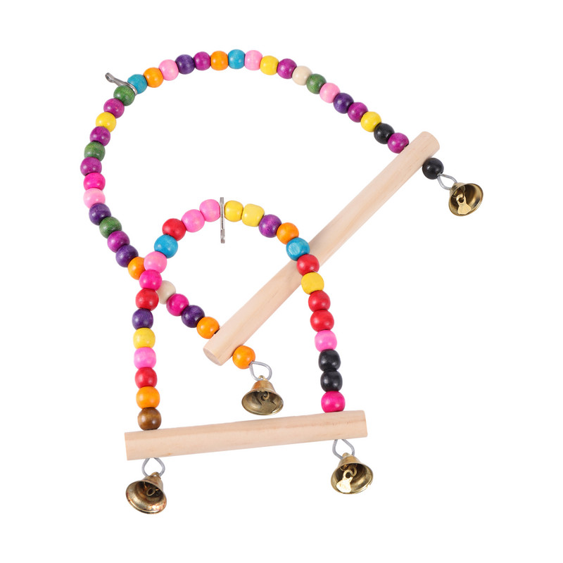 Papagoilindude mänguasjad Aksessuaarid Artiklid Papagoi hammustus Lemmiklindude mänguasi papagoi treenimiseks linnumänguasi Kiikpallikellake seisev