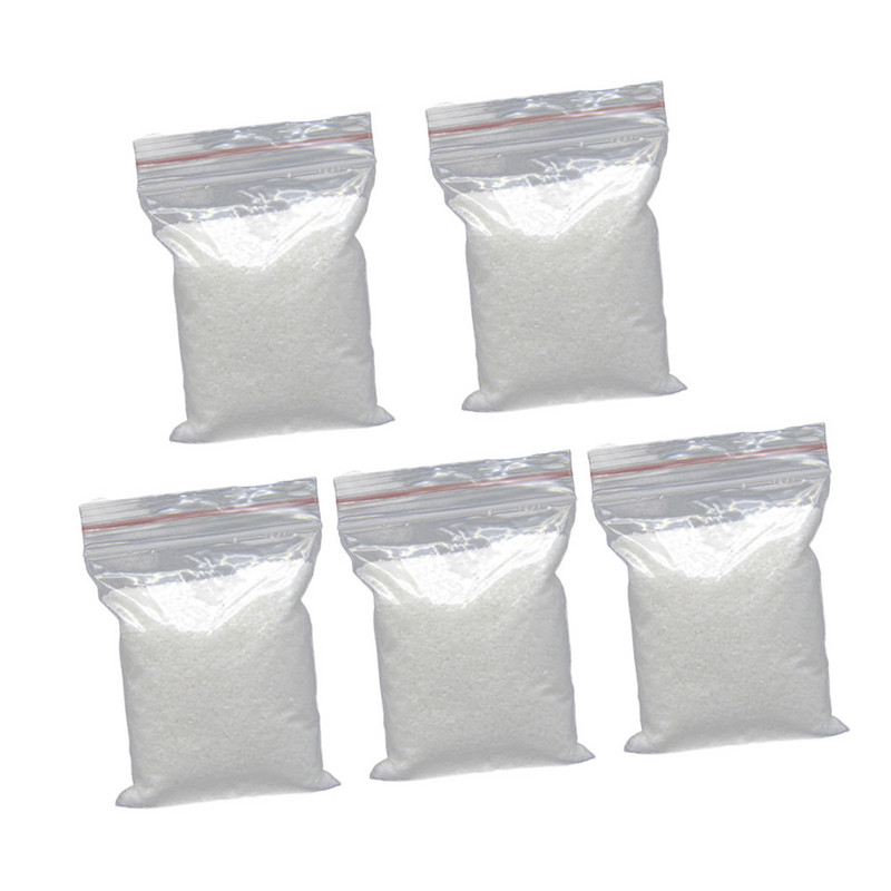 5iepakojumi 80g Balto smilšu daudzfunkcionāls akvārija smilšu rotājums zivju tvertņu mājas dārza vāzei