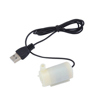 Κορυφαίες πωλήσεις USB Μικροαντλία νερού Υποβρύχια μίνι αντλία νερού για δεξαμενές ψαριών Αξεσουάρ Aquarium Fountain DC 5V 2-3L/min