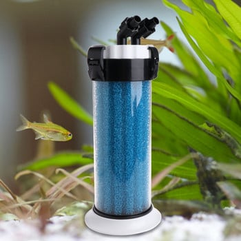 Aquarium Pre Filter Εξωτερικό σφουγγάρι βαρέλι για δεξαμενή ψαριών QZ-30 Fish Tank Filter Turtle Device σακούλες φίλτρου ενυδρείου για purigen