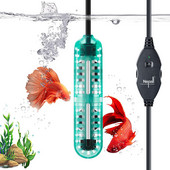 Cea mai nouă tijă de încălzire pentru acvariu, control constant al temperaturii, rezervor de pește, mini încălzitor submersibil 25W/50W/75W