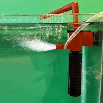 Водоустойчив филтър за аквариум Вътрешен филтър за вода Евтина мини помпа Кислородна въздушна риба Стоки за домашни любимци Почистване на филтър за домашни любимци Аксесоари