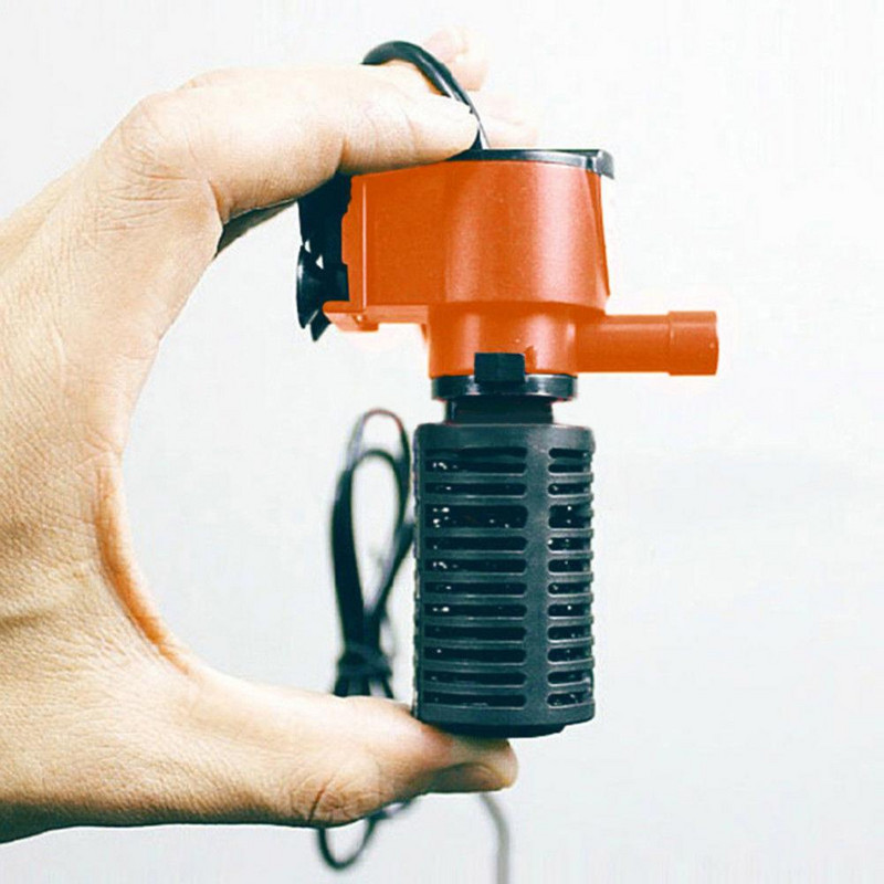 Veekindel paagifilter Sisemine veefilter Odav minipump hapnikuõhuga kalatarvikud Lemmikloomafiltri puhastamine