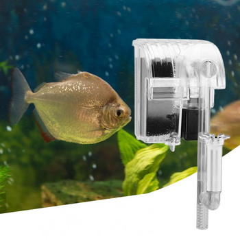 Полезен филтър за аквариум с твърда вода Екологичен баланс Качество на водата Висящ аквариум Стенна водна помпа