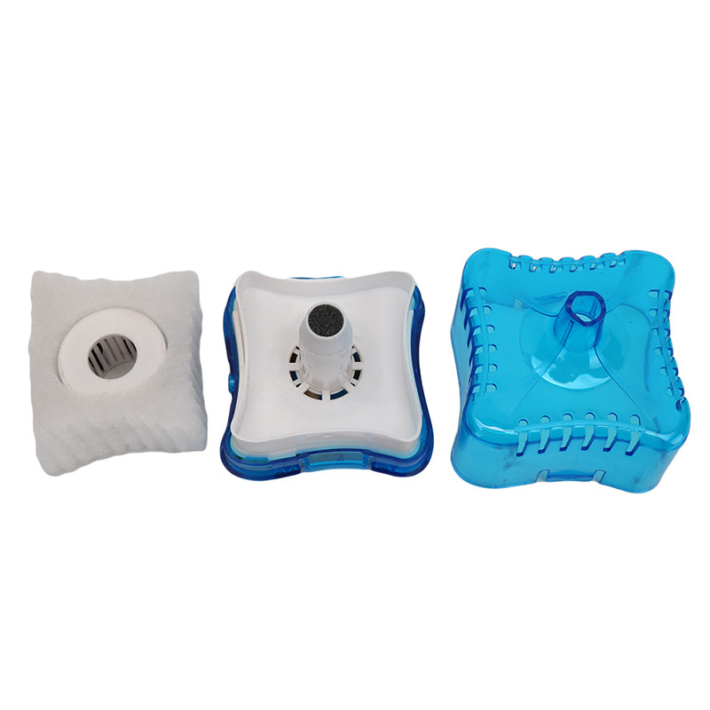 Pneumaatiline minifilter kalapaagi jaoks biokeemilise filtriga tualettruumi imemisseade akvaariumi hapniku rikastamise filtreerimiseks