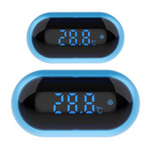 Veekindel LED digitaalne akvaariumi termomeetri tester, kalapaagi elektrooniline termomeeter, kleebitav temperatuurimõõtja tööriistad