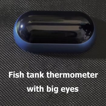 Водоустойчив светодиоден дигитален аквариумен термометър Тестер Метър Fish Tank Електронен термометър Stick-on Измерване Измервател на температура Инструменти