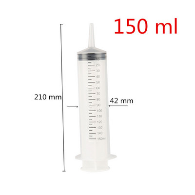 60ml/100ml/150ml/200ml paukščių šėrimo švirkštas balandžių papūga paukščių gydymui injekcijoms vaistas paukščių šėrimo švirkštas