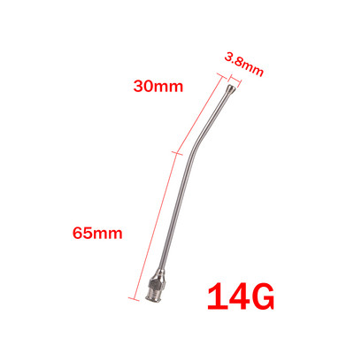 Paukščių šėrimo švirkštas Rankinis šėrimas Auginimo zondu lenkta adata Vaistų vamzdelis paukščiams mažų gyvūnų šėrimo švirkštas