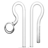 Aquarium ADA Style 13mm 17mm klaasliilia sissevoolu väljavoolutoru Klaasist sisselaskeava väljalaske veetoru kalapaagi filtrile 12/16mm