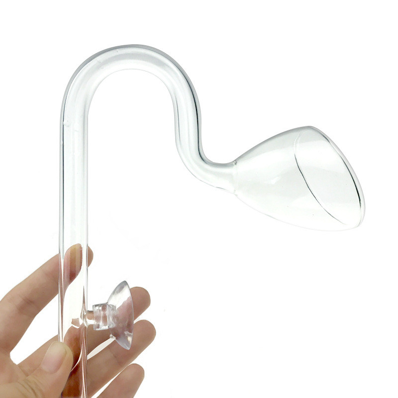 Aquarium ADA Style 13mm 17mm klaasliilia sissevoolu väljavoolutoru Klaasist sisselaskeava väljalaske veetoru kalapaagi filtrile 12/16mm