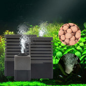 Pompă de aer cu filtru cu burete 3 în 1, echipament de purificare a apei de filtrare biochimică pentru iaz pentru acvariu