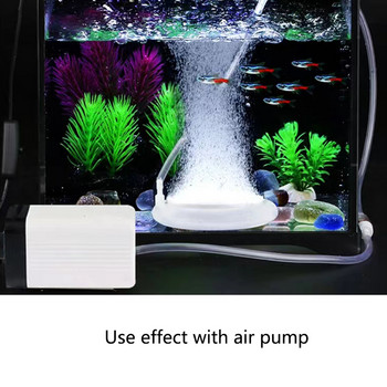 35 мм нов нано аквариум аквариум въздушен камък кислороден аератор увеличаване на въздушните мехурчета езерце помпа хидропонно захранване с кислород горещ камък