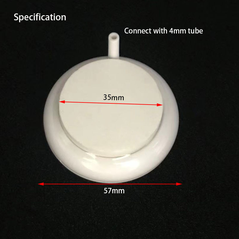 35 mm uus nano-kalapaak Akvaariumi õhukivist hapnikuaeraator Suurendava õhumulliga tiigipump Hüdropooniline hapnikuvarustuse kivi kuum