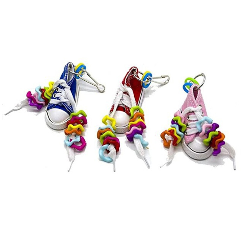 Minilõuendijalatsid Papagoilindude mänguasjad Lemmiklindude kingade puuri kaunistus Seisev ronimismänguasi Papagoi linnupuur Lemmikloomakingad Papagoi mänguasjad