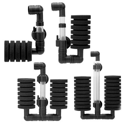 Φίλτρο ενυδρείου Αντλία αέρα δεξαμενής ψαριών Βιοχημικό σφουγγάρι φίλτρο επιτοίχιας βάσης Εργαλεία φιλτραρίσματος ενυδρείου