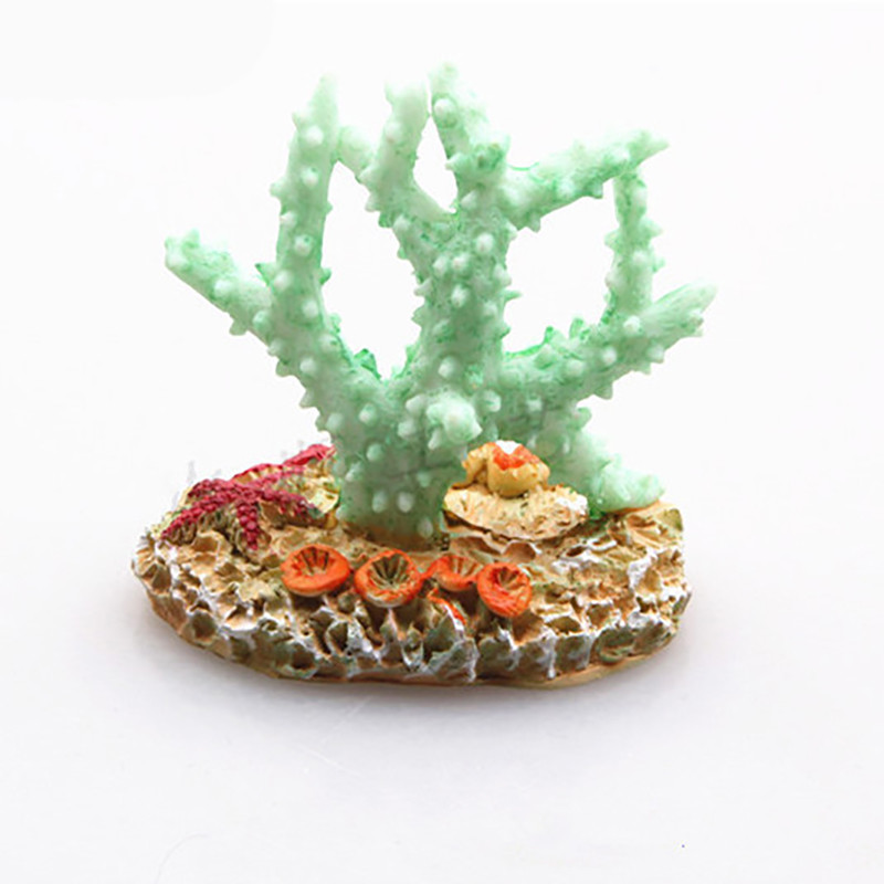 Ukrasi od koralja od smole za akvarijske ribice Ukrasi za akvarijske ribe Umjetni koralji za akvarijum Smola Ukrasi za stijene grebena