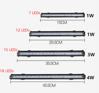 AC110V-220V Daugiaspalvis povandeninis akvariumas LED burbulų šviesos oro akmenys žuvų bako oro užuolaidos burbulinė LED lempa akvariumas