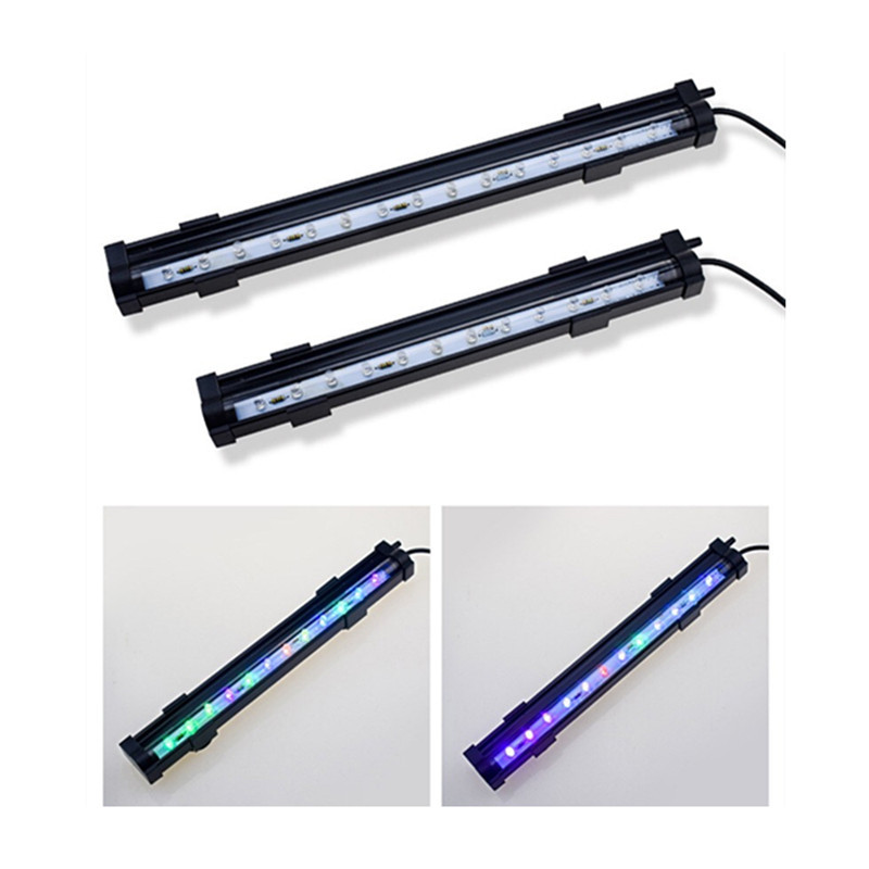AC110V-220V Daugiaspalvis povandeninis akvariumas LED burbulų šviesos oro akmenys žuvų bako oro užuolaidos burbulinė LED lempa akvariumas