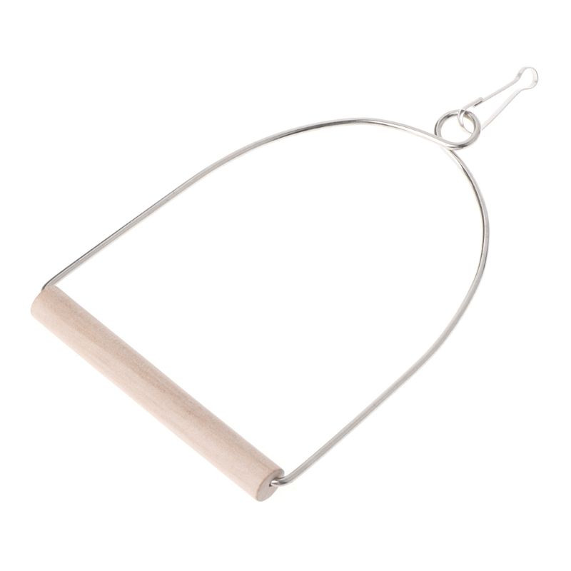 Păsări din lemn natural pentru animale de companie, papagali, biban în formă de U, leagăn, cușcă, jucării, suport pentru cățărare, pandantiv pentru perus, ara, cockati