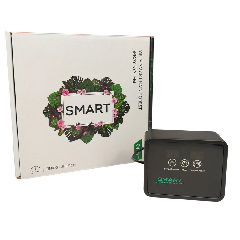 Roplių intelektuali purškimo sistema Fogger terariumo drėkintuvas Elektroninis laikmatis Automatinis rūko lietaus miško rinkinio valdymo purkštuvas