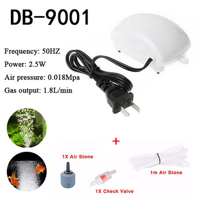 Pompă de oxigen pentru acvariu Pompă de oxigen pentru acvariu Pompă de oxigen pentru creșterea peștilor tăcuți pentru acvariu Accesorii standard pentru acvariu Pompă de aer