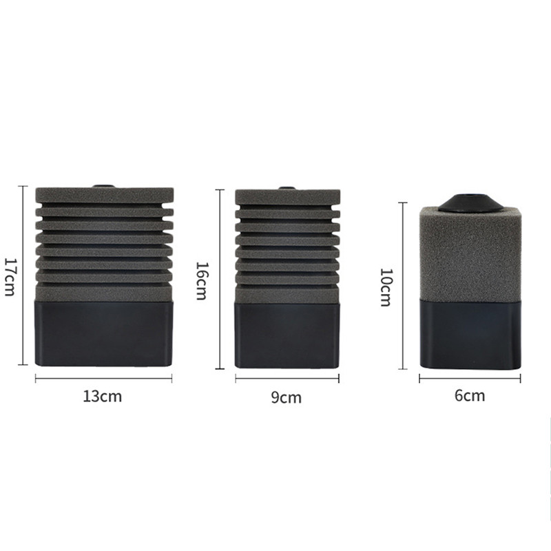 Νέο 3-σε-1 φίλτρο σφουγγαριού για αντλία αέρα σε δεξαμενή ψαριών ενυδρείου Αξεσουάρ εξοπλισμού καθαρισμού νερού βιοχημικής διήθησης