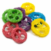 Papiga Igračke za ptice Dodaci Lufa Dekoracija kaveza Korela Smuđ Budgie Papagaj Afrički sivi vogel speelgoed