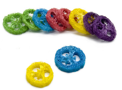 Papiga Igračke za ptice Dodaci Lufa Dekoracija kaveza Korela Smuđ Budgie Papagaj Afrički sivi vogel speelgoed