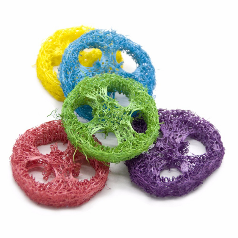 Papiga Igračke za ptice Dodaci Lufa Dekoracija kaveza Korela Smuđ Budgie Papagaj Afrički sivi vogel speelgoed