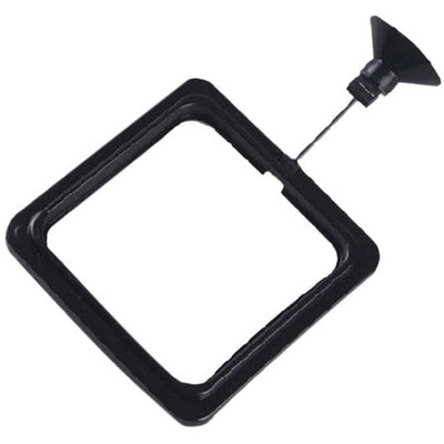 Akvaariumi söötmisrõngas kalatoidu ujuvusrõngas Ujuv toidualus Kalasöötja ruut/ring iminapaga Akvaariumi tarvikud