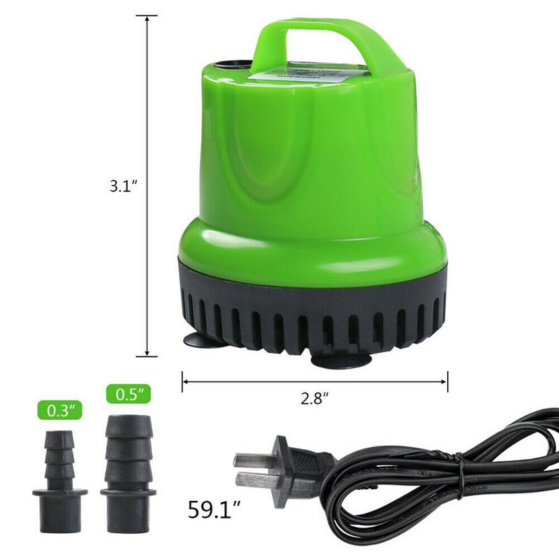 Vaikne kanalisatsioonipump sukelveepump vaikne reoveepump akvaariumi purskkaevu basseini tiigi jaoks kalakauss kilpkonnapaak üleujutus puhas