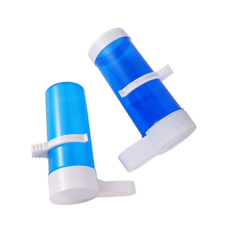 Hrănitor automat pentru păsări pentru animale de companie Hrănitor pentru păsări albastre Cușcă pentru păsări Instrument de hrănire pentru papagali Hrănitor automat boluri și adăpatoare 1 buc