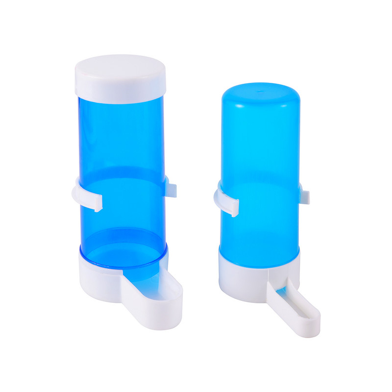 Hrănitor automat pentru păsări pentru animale de companie Hrănitor pentru păsări albastre Cușcă pentru păsări Instrument de hrănire pentru papagali Hrănitor automat boluri și adăpatoare 1 buc