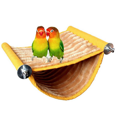 Putnu ligzdu māja piekarināma šūpuļtīkla gultas rotaļlieta mājdzīvniekam papagailim papagailis kakadu afrikāņu pelēkais mīlas putns kanāriju žubīte