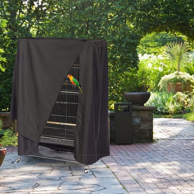 Washable Sunshade Bird Cage Cover Sleep Helper Parrot Aviary Universal Dustproof Guard Cover Breathable Bird Supplies