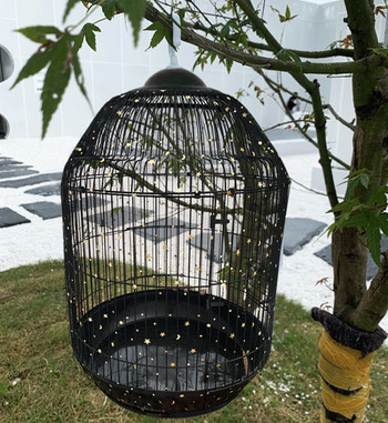 Κάλυμμα κλουβιού από νάιλον πλέγμα για παπαγάλο δίχτυ κλουβιού Easy Cleaning Seed Catcher Guard Home Garden Supplies
