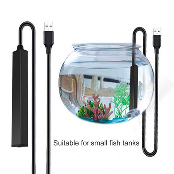 Θερμαντήρας ενυδρείου Χρήσιμος 5W Fish Tank Heating Rod Υποβρύχιος θερμαντήρας μεγάλης διάρκειας ζωής Θερμαντήρας δεξαμενής ψαριών Fish tank Stuff