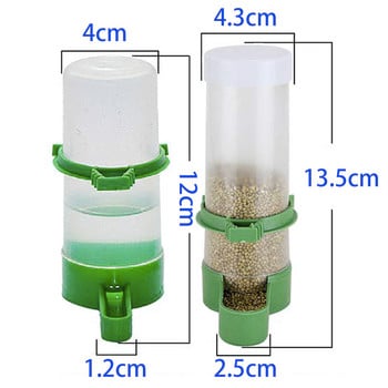 1 τεμ. Bird Drinker Feeder Automatic Drinking Fountain Pet Parrot Bottle Drinking Cup Bowls Pet Bird Supplies Dispenser