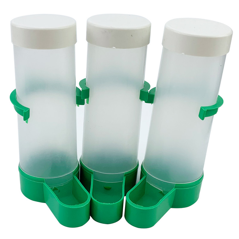 1gb putnu ūdens dzēriena padevējs Automātiskā dzeramā strūklaka Mājdzīvnieku papagaiļu būris pudele dzeramā krūze bļodas mājdzīvnieku putnu piederumu dozators