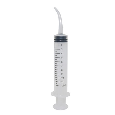 Лакътна спринцовка Хранене на птици Кърмене Хранилка за лекарства 12 ml Пластмасова спринцовка Безиглена спринцовка Хранене на гълъби 1~5 бр. РАЗПРОДАЖБА