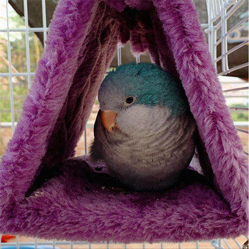 Fashion Pet Bird Parrot Κλουβιά Bird House Ζεστή αιώρα Καλύβα Σκηνή Κρεβάτι Κρεμαστό Σπήλαιο για ύπνο και εκκόλαψη Κλουβί πουλιών Αιώρα πουλιών