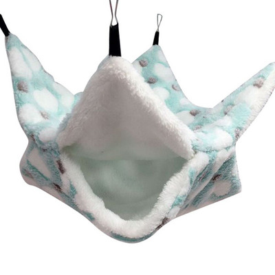 Hamac pentru animale de companie agățat de pluș cald Paturi veverițe dihor sac de dormit pentru animale de companie șobolan hamster cușcă moda animale de companie