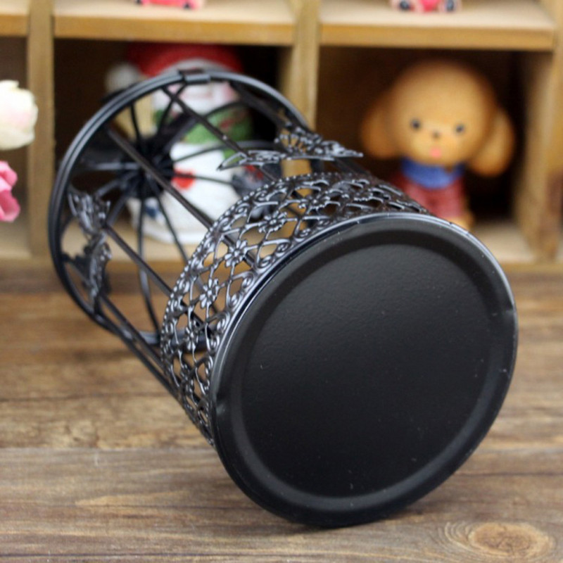 Cușcă goală pentru păsări cu suport pentru lumânări în formă de fluture Sfeșnic Decor decor pentru dormitorul dvs., magazinul de sufragerie și etc.