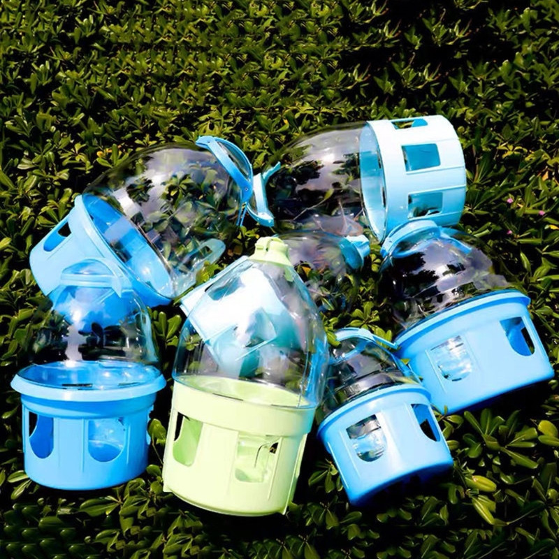 Automaatne linnujootja Pigeon veesööturi konteiner Vastupidav plastikust jootja Dove eemaldatav lemmikloomade veepudeli tarvikud