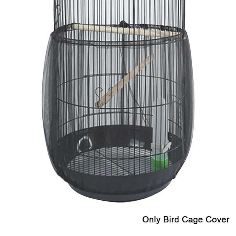 Elastic Soft Pet Supplies Καθολική κάλυψη 360 μοιρών με επαναχρησιμοποιήσιμο προστατευτικό δίχτυ αναπνεύσιμη φούστα για σπίτι κάλυμμα κλουβιού πουλιών