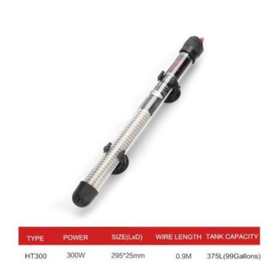 110v-220v ES ASV regulējamas temperatūras termostata sildītāja stieņa iegremdējamais akvārija zivju tvertnes ūdens siltums 25W/50W/100W/200W/300W