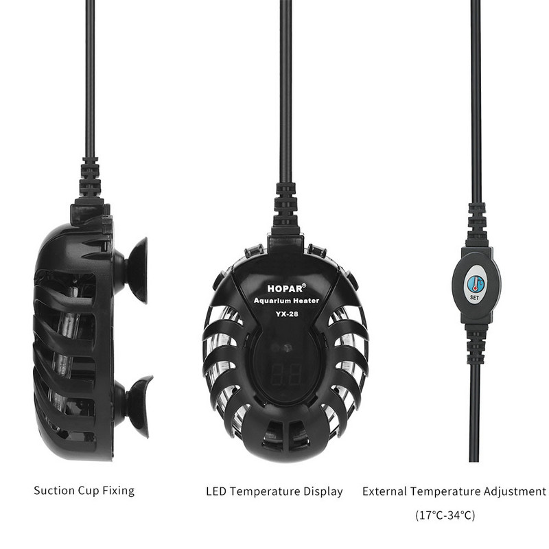 Mini țestoasă acvariu tijă automată de încălzire cu temperatură constantă tijă țestoasă mică pentru acvariu