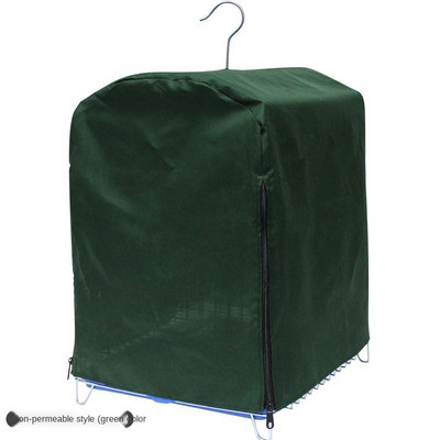 Husă cușcă de păsări rezistentă la praf Design cu fermoar cu velcro Husă cușcă de păsări din poliester Umbrire impermeabilă Myna Accesorii pentru cuști pentru papagali ZA279