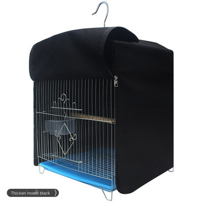 Husă cușcă de păsări rezistentă la praf Design cu fermoar cu velcro Husă cușcă de păsări din poliester Umbrire impermeabilă Myna Accesorii pentru cuști pentru papagali ZA279